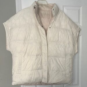 UGG Women's Off-White Puffer Vest